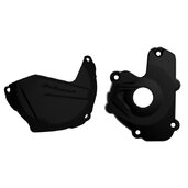 Sada krytov spojkového víka a krytu víka zapaľovania POLISPORT 90949 modrá