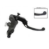 Radial brake master cylinder ACCOSSATO 19 x 19 with folding lever,black