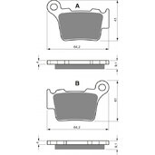 Brzdové obloženie GOLDFREN 191 S3