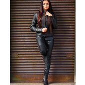 Trilobite - Leather Leggings - kožené 