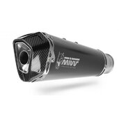 Koncovka výfuku MIVV DELTA RACE K.049.LDRB Oceľovo čierna