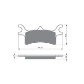 Brzdové obloženie GOLDFREN 209 AD