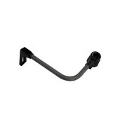 Lever guard ACCOSSATO with black hose and joint left, carbon