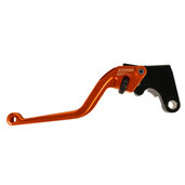 Spojková páčka ACCOSSATO fixed CNC-worked aluminium, orange