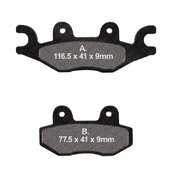Brzdové obloženie EBC SFA484
