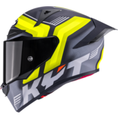 Kyt prilba r1r - carbon accelerator / yellow - Y6R10002_KYT_R1R_CARBON ACCELERATOR MATT YELLOW (4)