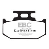 Brzdové obloženie EBC MXS152/2