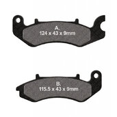 Brzdové obloženie EBC FA711V