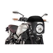 Plexi na motorku PUIG SEMI-FAIRING 9554N matná čierna čierna