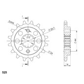 Reťazové koliečko SUPERSPROX CST-314:16 16T, 525
