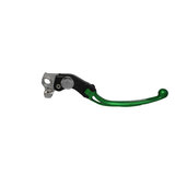 Adjustable folding lever ACCOSSATO aluminium, master cylinder zelená
