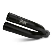 Koncovka výfuku MIVV DOUBLE GUN K.018.SDGB Oceľovo čierna