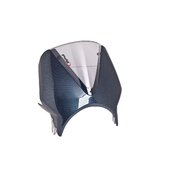 Plexi na motorku PUIG RETROVISIONS 003CH karbónový vzhľad dymové