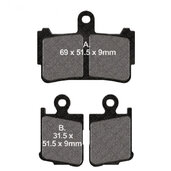 Brzdové obloženie EBC FA499/4HH