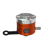 Nádržka na  brzdovú kvapalinu ACCOSSATO CNC-worked straight bracket included strieborná