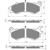 Brzdové obloženie GOLDFREN 392 S3