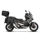Kompletná sada bočných adventure vakov SHAD TERRA TR40 a hliníkového 55 L vrchného kufru ,vrátane montážnej sady SHAD HONDA X-ADV 750