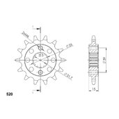 Reťazové koliečko SUPERSPROX CST-1042:15 15T, 520