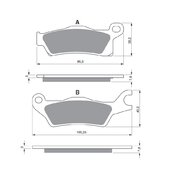 Brzdové obloženie GOLDFREN 309 AD