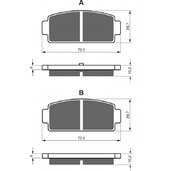 Brzdové obloženie GOLDFREN 362 S3