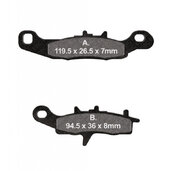 Brzdové obloženie EBC FA258TT