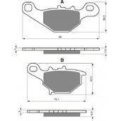 Brzdové obloženie GOLDFREN 109 K5