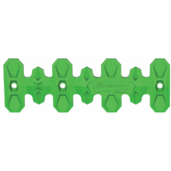 Ochrana výfukového potrubia POLISPORT ARMADILLO krátke zelená