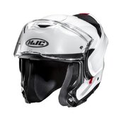 Hjc prilba f100 - hetal / mc10 - F100_SOLID_PEARL_WHITE_TECH_9 (Medium)