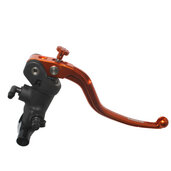 Radial brake master cylinder ACCOSSATO 19 x 20 with fixed lever,orange