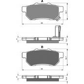 Brzdové obloženie GOLDFREN 341 AD