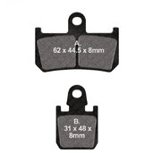 Brzdové obloženie EBC EPFA442/4HH