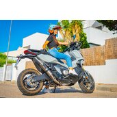 Koncovka výfuku Slip-on GPR M3 HON.269.M3.INOX Brushed Stainless steel including removable db killer and link pipe