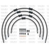 ŠTANDART -predok -sada Venhill POWERHOSEPLUS BMW-10012FB-BK (4 hadice v sade) čierna hadica,čierne koncovky