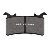 Brzdové obloženie EBC EPFA757HH