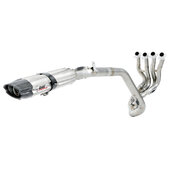 Výfuk kompletný 4x2x1 MIVV SUONO X.HO.0004.S7 Nerez/karbónové viečko