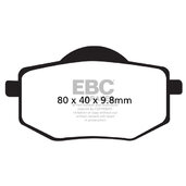 Brzdové obloženie EBC FA136