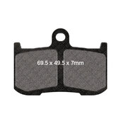 Brzdové obloženie EBC GPFAX347HH