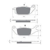 Brzdové obloženie GOLDFREN 221 AD