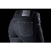 Furygan nohavice jean purdey evo slim blk - purdey evo 6