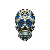 Tank pad PUIG SKULL 3673A modrá