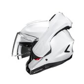 Hjc prilba f100 - hetal / mc10 - F100_SOLID_PEARL_WHITE_TECH_5 (Medium)