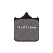 Brzdové obloženie EBC GPFAX604/4HH