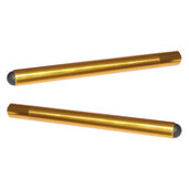 Clip-ons ACCOSSATO aluminium, 280mm without caps, Gold