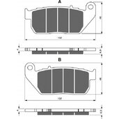 Brzdové obloženie GOLDFREN 272 S33 STREET FRONT