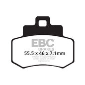 Brzdové obloženie EBC SFA356