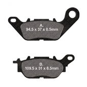 Brzdové obloženie EBC SFAC464