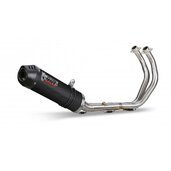 Výfuk kompletný 2x1 MIVV OVAL Y.053.L3C Karbón / Karbónové viečko malé