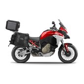 Kompletná sada bočných adventure vakov SHAD TERRA TR40 a hliníkového 55 L vrchného kufru ,vrátane montážnej sady SHAD DUCATI MULTISTRADA 1200 V4