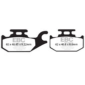 Brzdové obloženie EBC SFA413