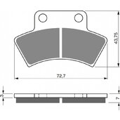 Brzdové obloženie GOLDFREN 216 S3